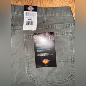 Dickies Carpenter Jeans - Relaxed Fit Moss Green